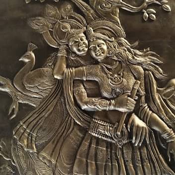 RADHA KRISHNA MURAL FOR HOME, OFFICE