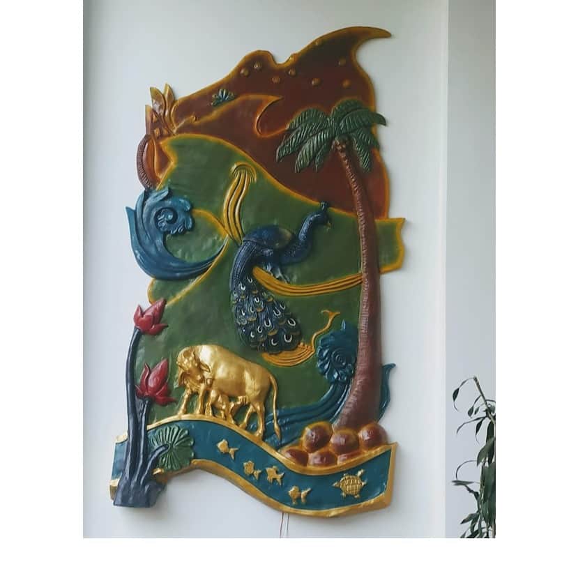 AMULYART MURAL FOR HOME AND OFFICE - rear_view