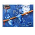 AMULYART LORD KRISHNA POLYRESIN MURAL FOR HOME AND OFFICE - photo