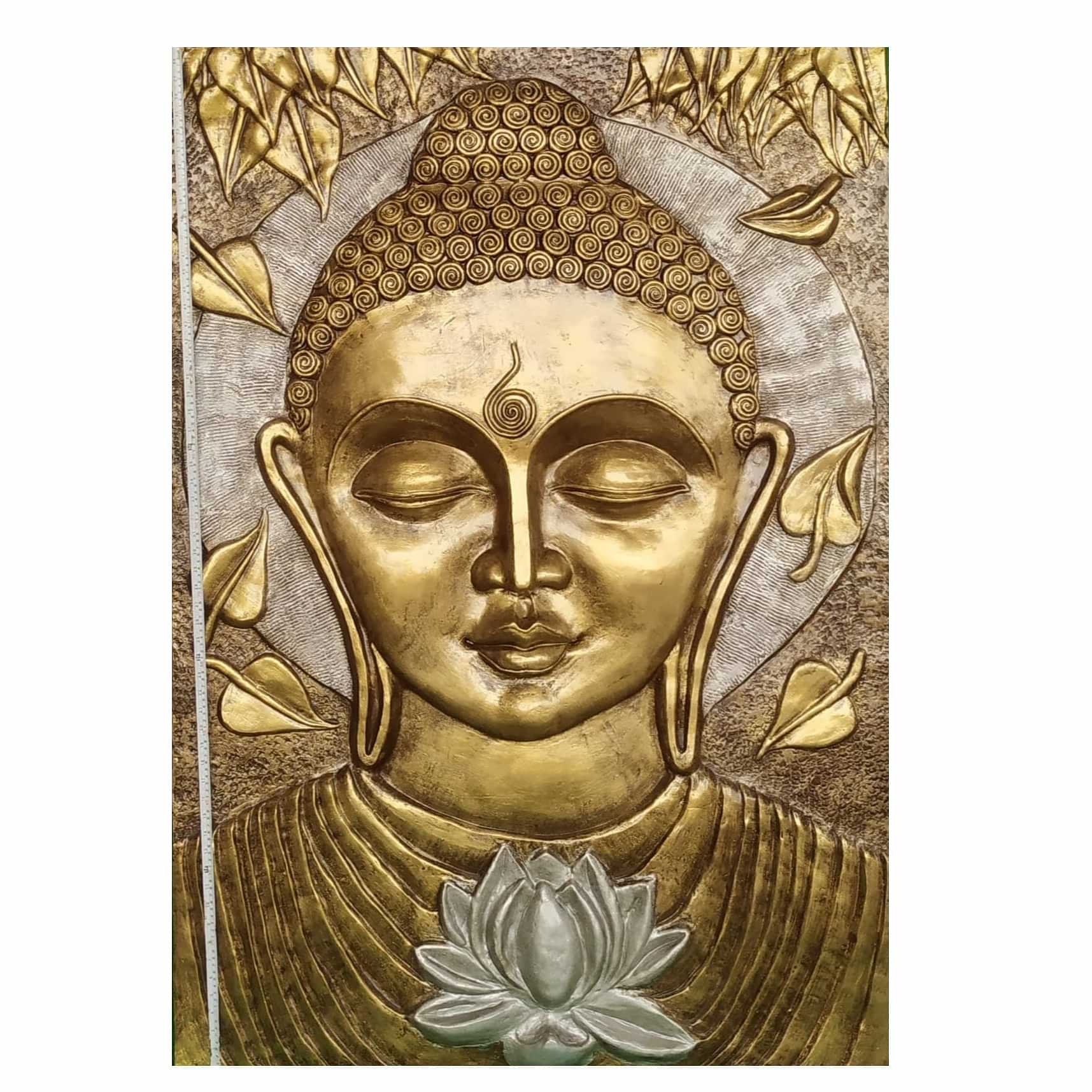LORD BUDDHA FRP MURAL - photo