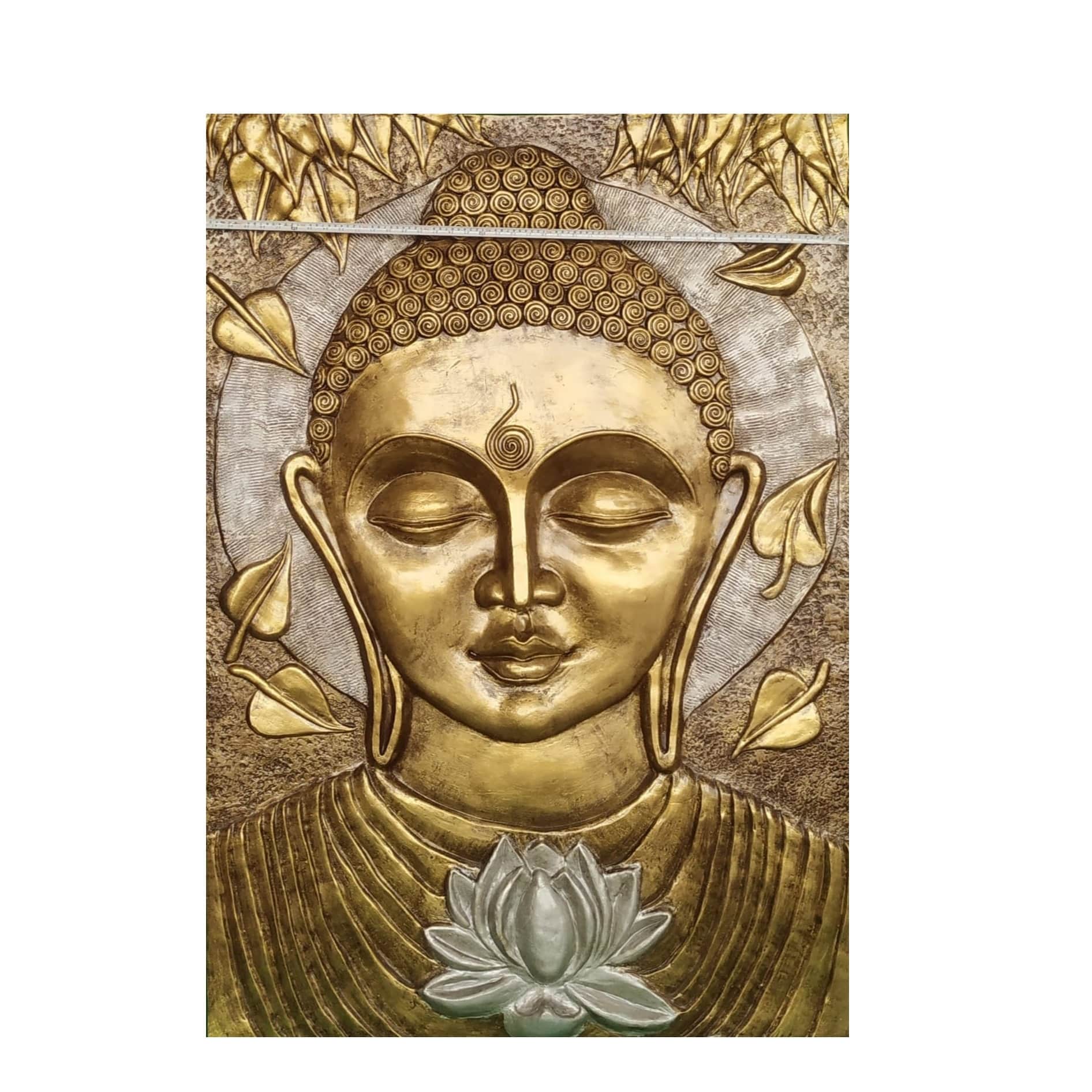 LORD BUDDHA FRP MURAL - rear_view