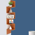 Zigzag Corner Wall Shelf - rear_view