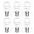 OPPLE LED Light Bulb B22 Base ;5W (40-Watt Equivalent)- 500 Lumen; 6500-Kelvin; Non-dimmable;Cool Daylight ; Life Time 20000 Hours Plus; 180Deg.Wide Range Lighting (5W;B22;Cool White; Pack of 6) - photo