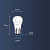 OPPLE LED Light Bulb B22 Base ;5W (40-Watt Equivalent)- 500 Lumen; 6500-Kelvin; Non-dimmable;Cool Daylight ; Life Time 20000 Hours Plus; 180Deg.Wide Range Lighting (5W;B22;Cool White; Pack of 6) - left_view