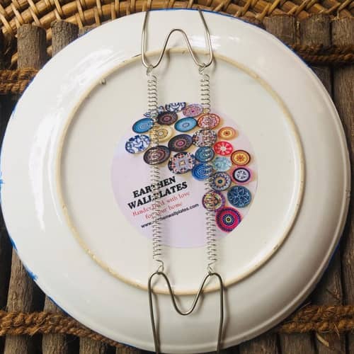EARTHENWALLPLATES artificial wall  plates mandala art