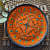 EARTHENWALLPLATES  orange & checks - photo