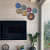 EARTHENWALLPLATES  artificial wall plates blues - top_view