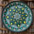 EARTHENWALLPLATES artificial wall plates blues - front_view