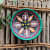 EARTHENWALLPLATES artificial wall plates floral design - front_view