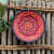 EARTHENWALLPLATES  artificial wall plates pink - photo