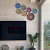 EARTHENWALLPLATES  artificial wall plates pink - top_view