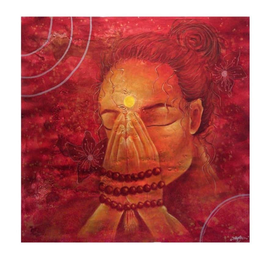 Devotion paintings - top_view