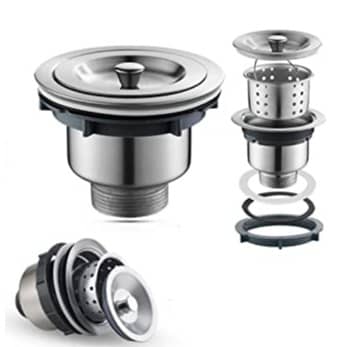 Stainless steel heavy basket sink coupling/jaali 4inch