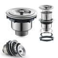 Stainless steel heavy basket sink coupling/jaali 4inch - top_view