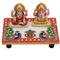 God Ganesha and Laxmi chowki - top_view