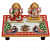 God Ganesha and Laxmi chowki - top_view