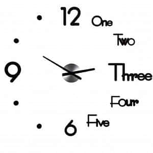 3-D Wall Clock - photo