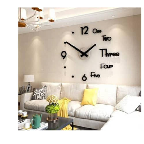 3-D Wall Clock