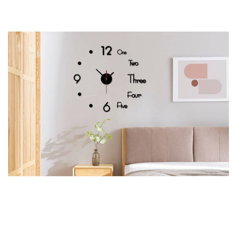 3-D Wall Clock