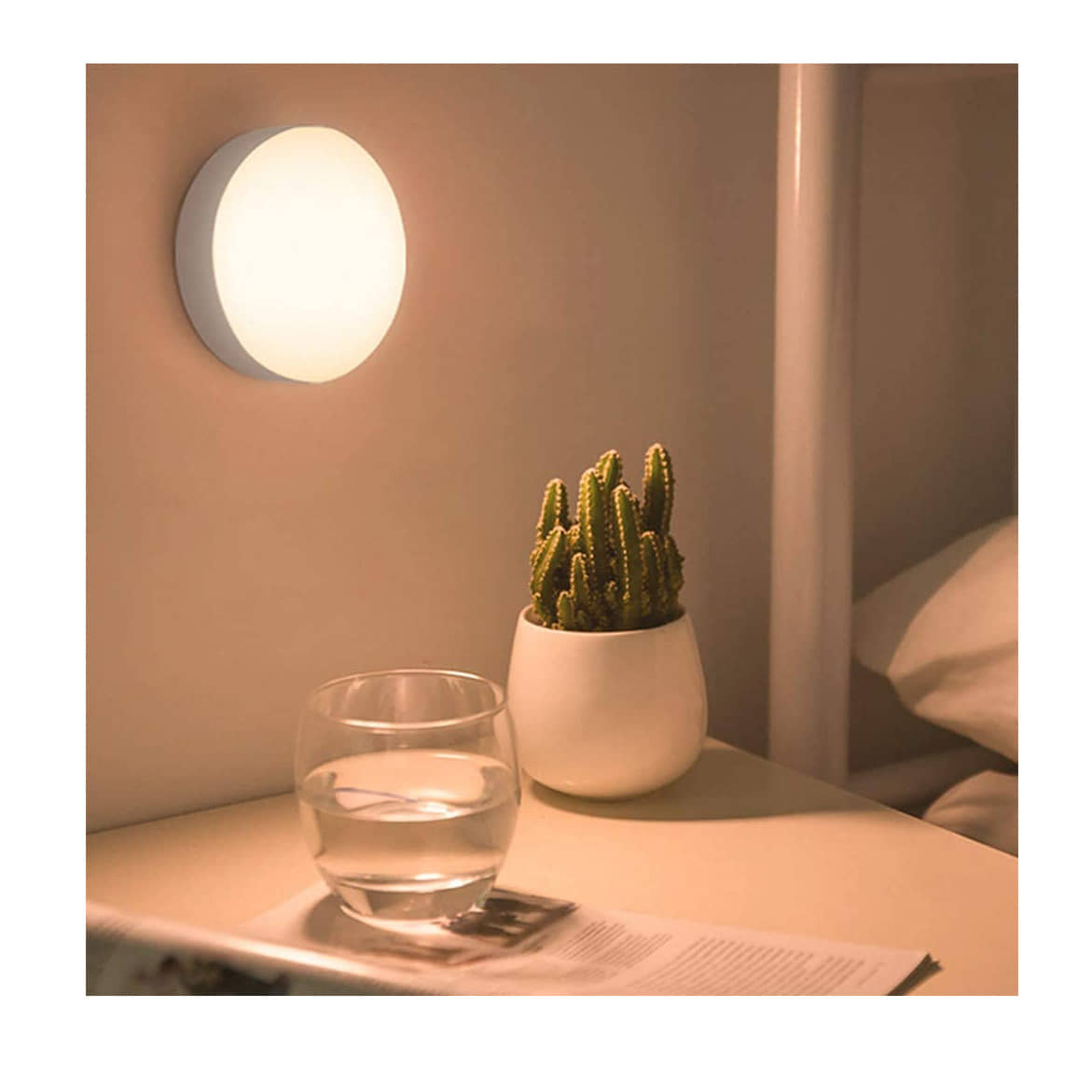 LED Motion Sensor Wireless Wall Night Light Smart Light