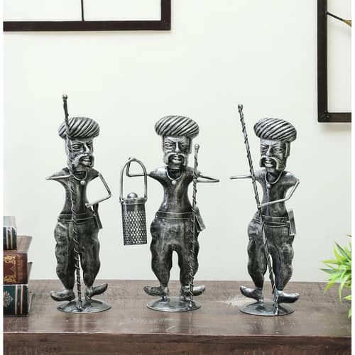 Copper Metal Musical Showpiece