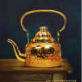 Painting - The King's Teapot - photo