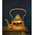 Painting - The King's Teapot - top_view