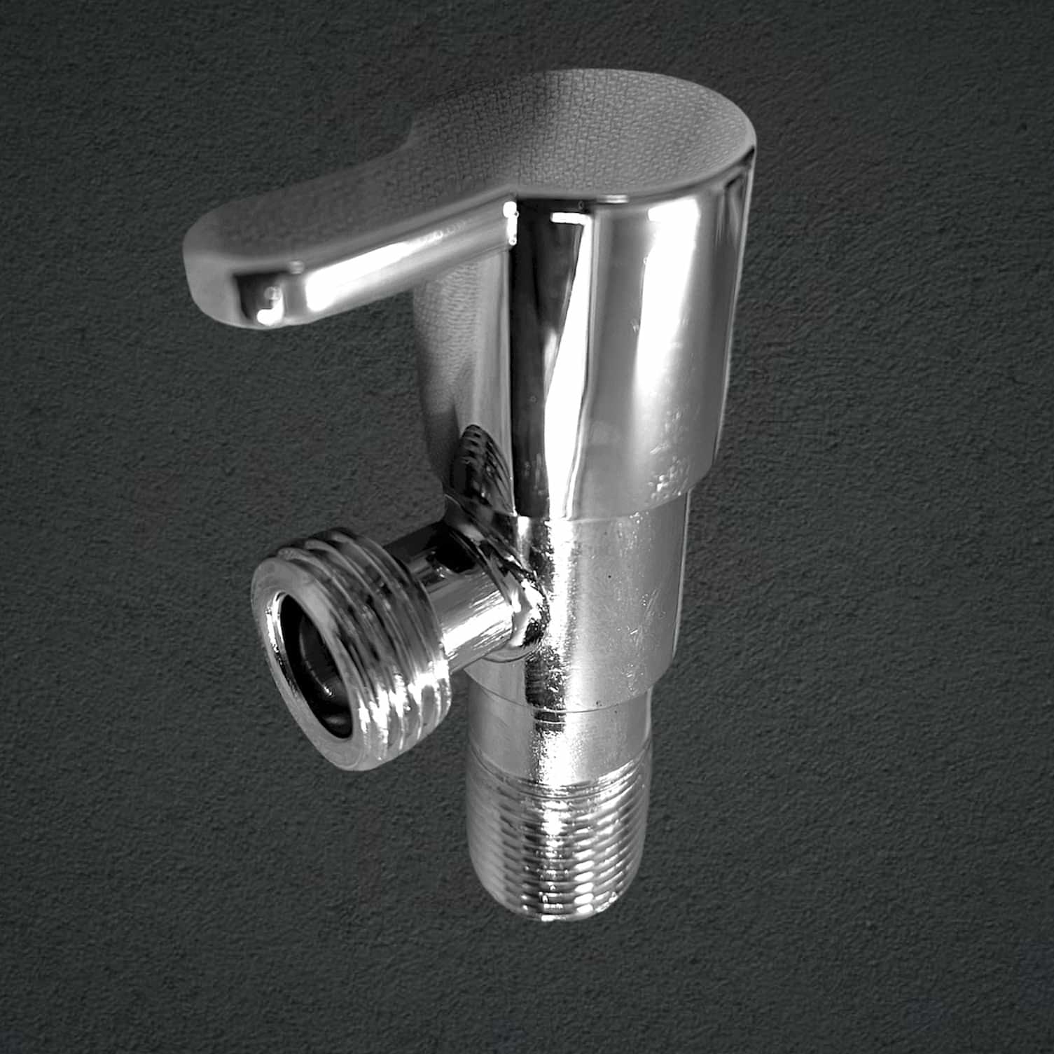 Brass angle valve/cock (fusion) - photo