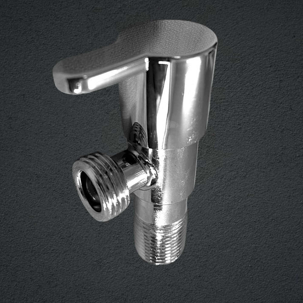 Brass angle valve/cock (fusion) - photo