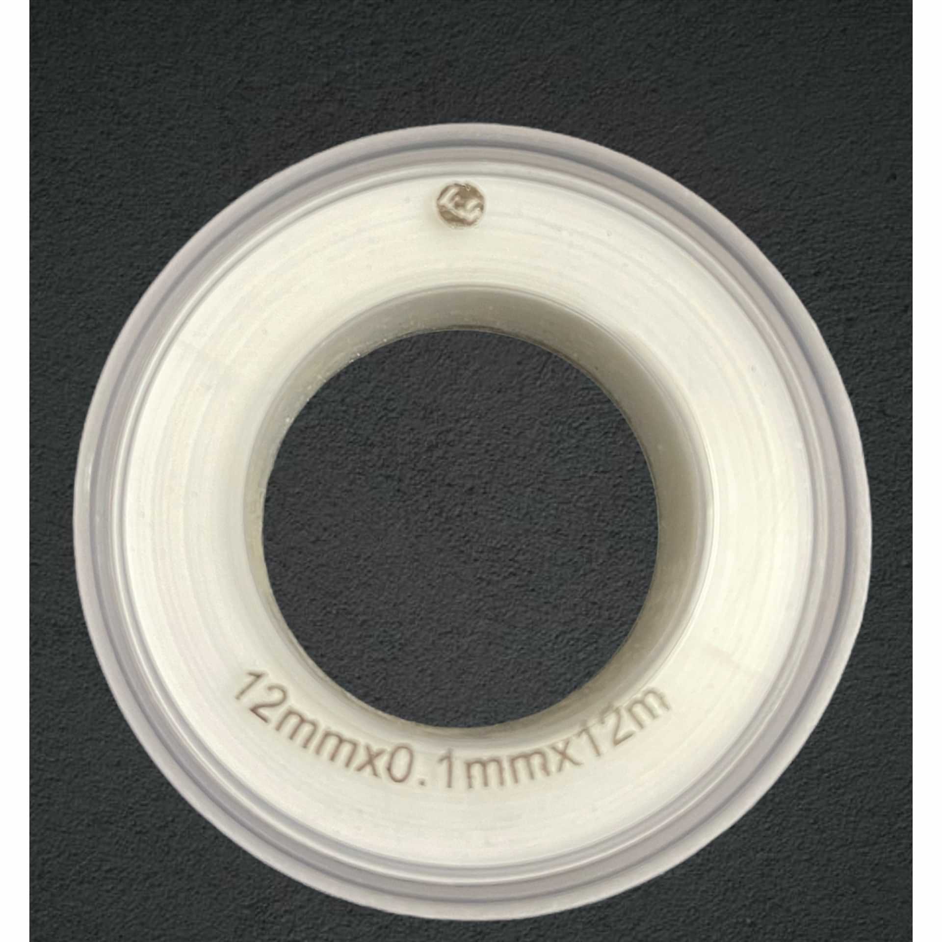 White Teflon Tape (20 piece pack) (10 meter) (1/2 inch) PTFE thread seal tape - photo