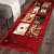 Red Soft Polypropylene Rectangle Shape Carpet (50 X 150 CM ) - front_view