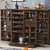 Sheesham Wood Home Bar Cabinet in Walnut Finish - rear_view