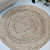 Recho Boho Large (110 cm diameter) Rug Round, Home Decorative, Floor Rag - rear_view