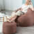 Brown Tear Drop Bean Bag Cover (Without Beans) - rear_view