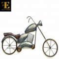 Multicolour Metal Morgan Bike Wall Art - front_view