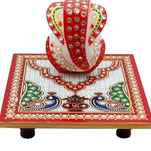 Marble Chowki Ganesha - photo