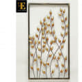 Multicolour Bhavna Ton Metal Wall Art - rear_view