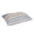 Nomaadi Denim & Cotton Lumbar Premium Boho Cushion Cover for Sofa, Bedroom & Living Room (Size- 16 x 24 inches) - top_view