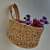 Recho Jute Hanging Baskets | Planter Pot Cover | Hand Made | Useful For Decor, Storage - rear_view