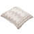 Nomaadi Ankara Cotton Beige Cushion Cover Square Handmade Boho Pillow for Decor Home, Sofa, Couch & Bed Room (18x18 Inches) - front_view