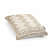 Nomaadi Ankara Cotton Beige Cushion Cover Square Handmade Boho Pillow for Decor Home, Sofa, Couch & Bed Room (18x18 Inches) - rear_view