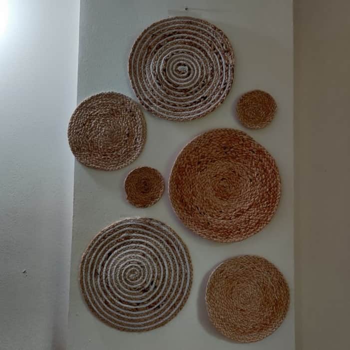 Jute Wall Decor - front_view