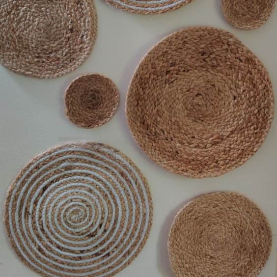 Jute Wall Decor - rear_view