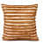 Nomaadi Fuzzy Golden Brown Textured & Tufted Boho Soft Cushion Cover (Pack of 1, 20x20 inch) - photo