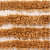 Nomaadi Fuzzy Golden Brown Textured & Tufted Boho Soft Cushion Cover (Pack of 1, 20x20 inch) - front_view