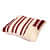 Nomaadi Fuzzy Wine & Neutral Boho Style Handmade Throw/Pillow Cushion Cover (Size- 20x20 inches / 50x50 cms) - top_view
