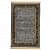 Kashmiri Design Viscose Machine Made Carpet Oriental Blue Color Size 5x7 in feet Washable - photo