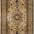 Kashmiri Design  Oriental Machine Made Viscose Washable Soft & Cut pile Persian  Carpet Size 5x7 in feet - top_view