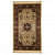 Kashmiri Design  Oriental Machine Made Viscose Washable Soft & Cut pile Persian  Carpet Size 5x7 in feet  Made in India - rear_view