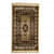Viscose Carpet, 5X7 FT, 6MM Thick Oriental and Red Traditional Carpet - rear_view